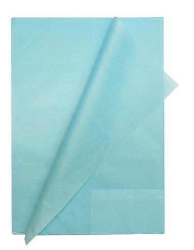 MANO PAPEL SEDA 50x76 AZUL CLARO 25H