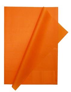 MANO PAPEL SEDA 50x76 NARANJA 25H