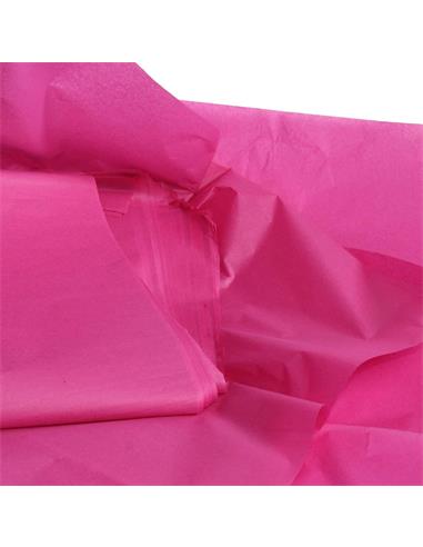 MANO PAPEL SEDA 50x76 ROSA FUERTE 25H