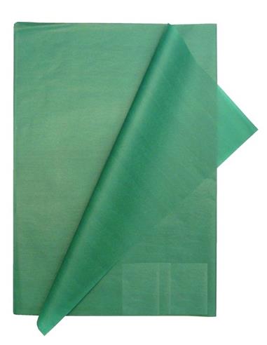 MANO PAPEL SEDA 50x76 VERDE OSCRUO 25H