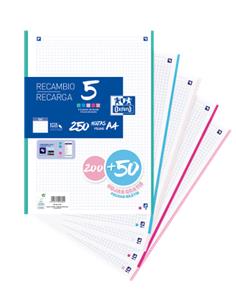 RECAMBIO OXFORD A4 200+50H PA. 400173020