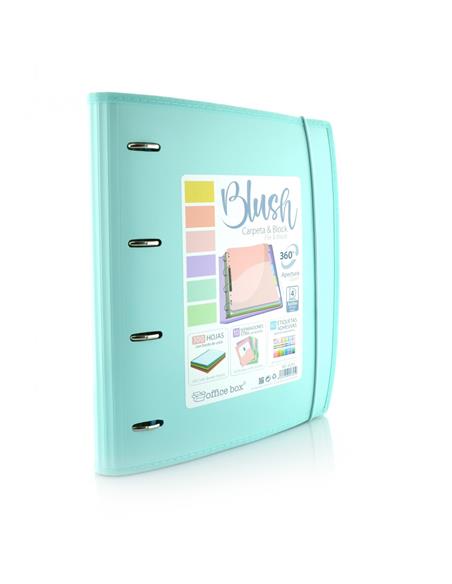 CARPETA & BLOCK PASTEL A4 BLUSH 43205