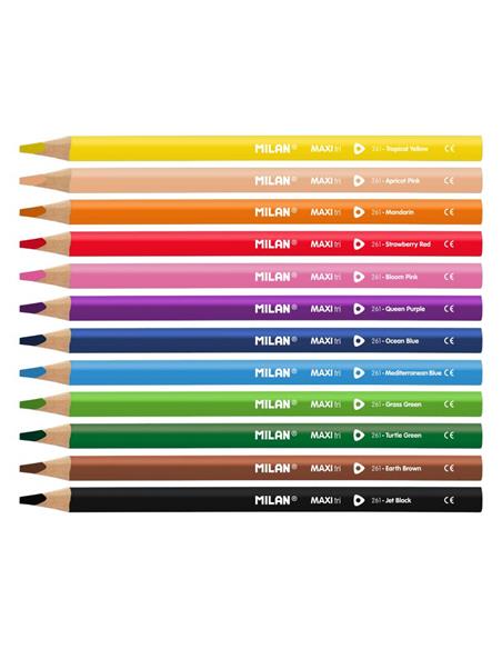 LAPICERO TRING. MAXI MILAN 12 COL. 722612