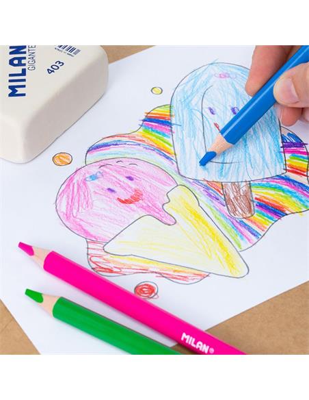 LAPICERO TRING. MAXI MILAN 12 COL. 722612