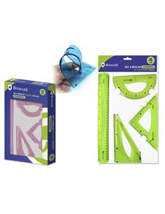SET 4 REGLAS FLEXIBLE 325010 BISMARK