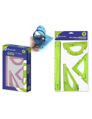 SET 4 REGLAS FLEXIBLE 325010 BISMARK