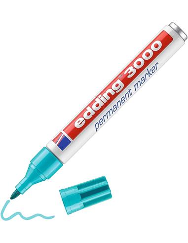 ROTULADOR EDDING 3000 AZUL TURQUESA 14