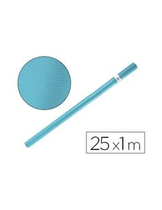 ROLLO PAPEL KRAFT 25 MT. TURQUESA