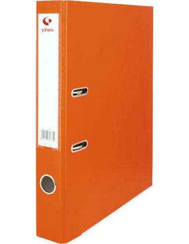 ARCHIVADOR Fº 45 MM. GRAF. NARANJA