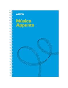 CUADERNO MUSICA APPUNTO M12 ADDITIO 2