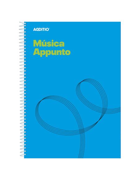CUADERNO MUSICA APPUNTO M12 ADDITIO