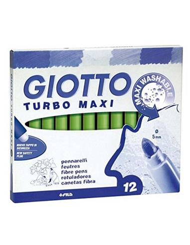 ROTULADOR GIOTTO MAXI VERDE CL. C/12