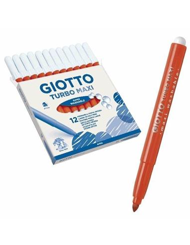 ROTULADOR GIOTTO MAXI NARANJA C/12