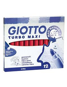 ROTULADOR GIOTTO MAXI ROJO C/12