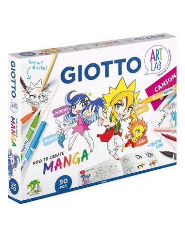 SET GIOTTO ART LAB MANGA F582300