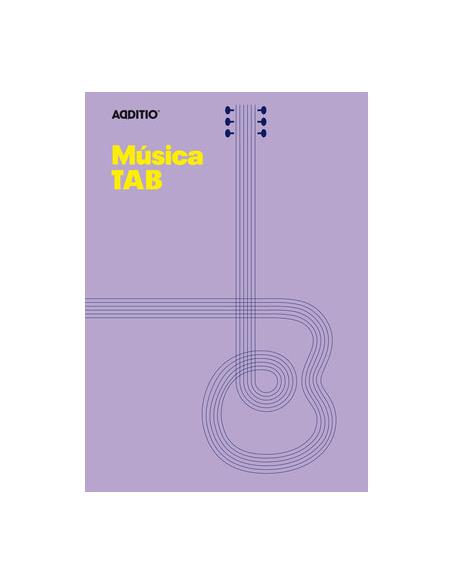 CUADERNO MUSICA TAB ADDITIO M22