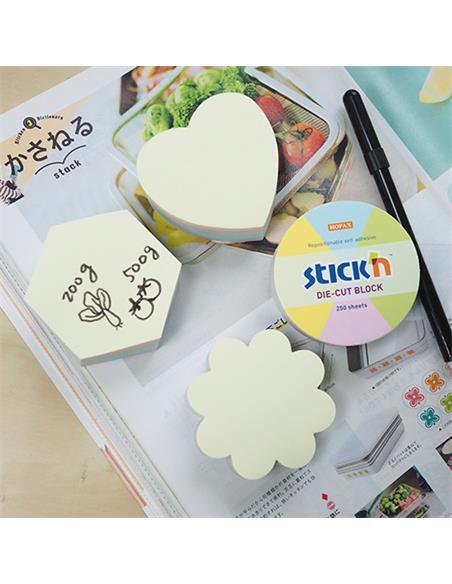 NOTAS ADH. 250H 64x67 CORAZON 21835