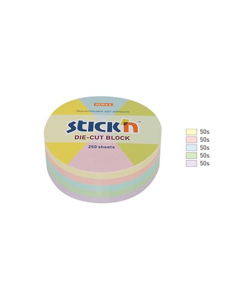NOTAS ADH. 250H 67x67 CIRCULO 21829