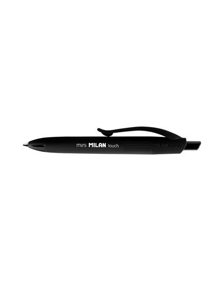 BOLIGRAFO MILAN MINI P1 TOUCH NEGRO