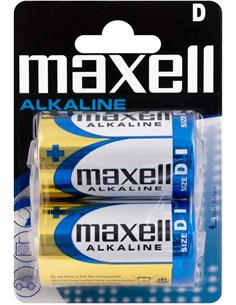 PILA MAXELL LR20 ALKALINE D BL.2