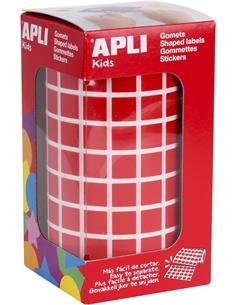 ROLLO GOMETS CUAD. 10x10 ROJO 4873