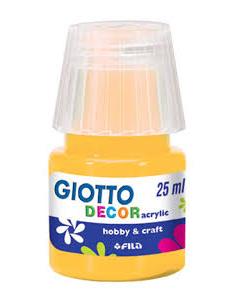 GIOTTO ACRYLIC 25 ML. F538103 GIALLO ORO