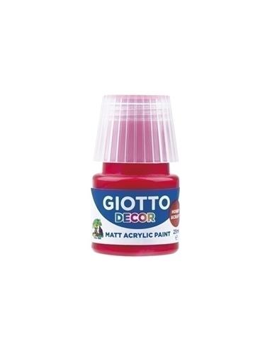 GIOTTO ACRYLIC 25 ML. F538108 ESCARLATA