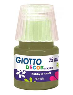 GIOTTO ACRYLIC 25 ML. F538112 VERDE OLIVA