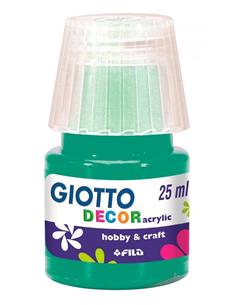 GIOTTO ACRYLIC 25 ML. F538114 VERDE ESMER.