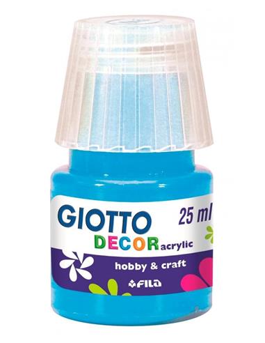 GIOTTO ACRYLIC 25 ML. F538115 CYAN