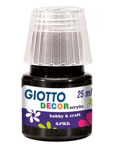 GIOTTO ACRYLIC 25 ML. F538124 NEGRO