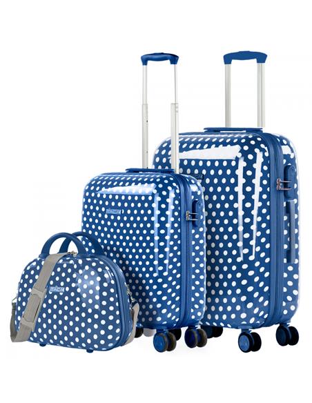 MALETAS 50/60 CM. Y NEC. 702400B-04 AZUL