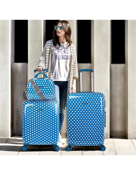 MALETAS 50/60 CM. Y NEC. 702400B-04 AZUL