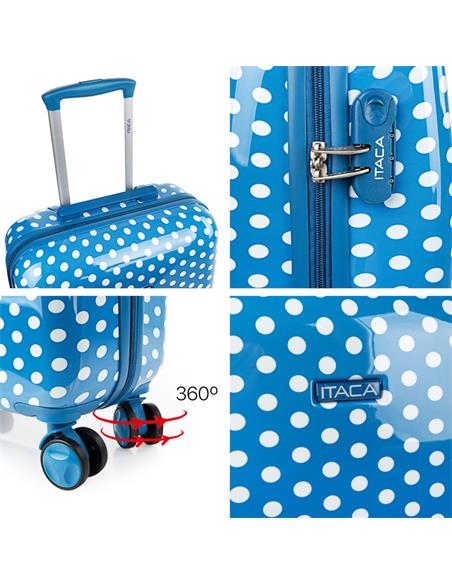 MALETAS 50/60 CM. Y NEC. 702400B-04 AZUL