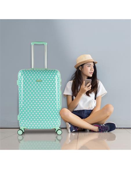 MALETA 60CM 702460-03 STARS TOPOS MENTA