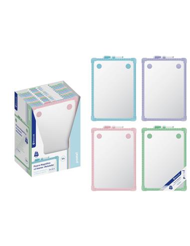 PIZARRA MAGNET. PASTEL 2 CARAS 332327