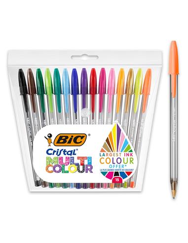 BOLIGRAFOS BIC COLOUR PACK 15 R-9675012
