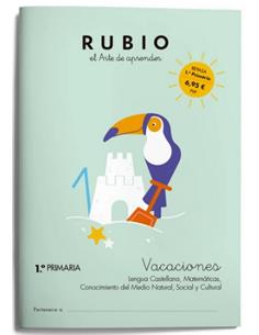 VACACIONES RUBIO 1º PRIMARIA 2ª ED.