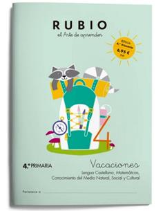VACACIONES RUBIO 4º PRIMARIA 2ª ED.