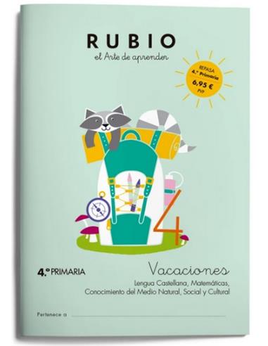 VACACIONES RUBIO 4º PRIMARIA 2ª ED.