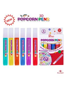 SET 6 ROTULADORES POPCORN 3D AB-0346 2