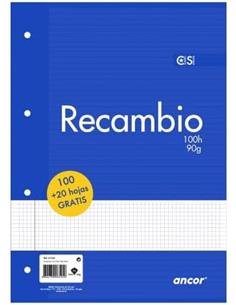RECAMBIO 100+20 H. 90 GR. ANCOR CUADROS
