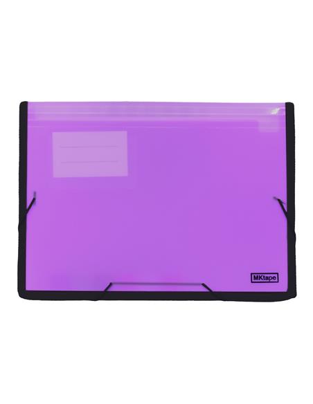 CARPETA 13 DEP. A4 MKTAPE COLORES