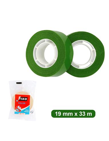 CINTA ADHESIVA 33x19 VERDE FIXO 75088120