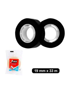 CINTA ADHESIVA 33x19 NEGRO FIXO 75088510