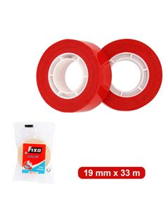 CINTA ADHESIVA 33x19 ROJO FIXO 75088351