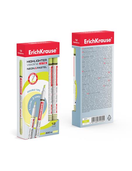 ROTULADOR V-16 NEON+PAST. AMAR. 56015