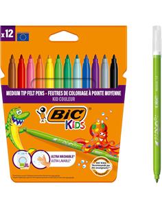 ROTULADOR BIC KIDS 12 COL. 9246622