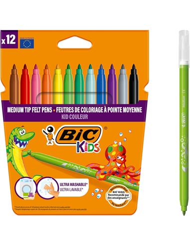 ROTULADOR BIC KIDS 12 COL. 9246622