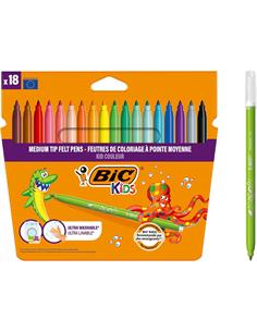 ROTULADOR BIC KIDS 18 COL. 9375092